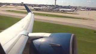 [FLIGHT TAKEOFF] Delta 767-300ER (Comfort+) - Parallel Afternoon Takeoff from Atlanta to Zurich