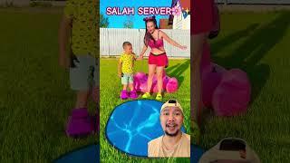 SALAH SERVER DEH !!?! #funny #comedy #prank #fun #baby #gedget