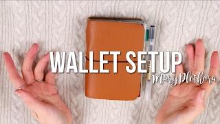 Passport Travelers Notebook Wallet Setup // MaryPlethora