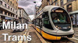  Trams in Milan - Tranviaria di Milano (4K) (2020)