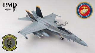 McDonnell Douglas F/A-18 Hornet USMC VMFA-314 "Black Knights" Hobby Master 1:72 Diecast Model HA3562