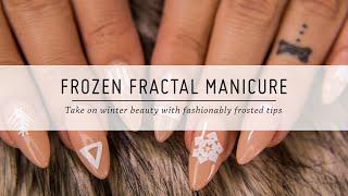 Frozen Fractal Manicure | Nail Art Tutorial | DIY Beauty | Mr Kate