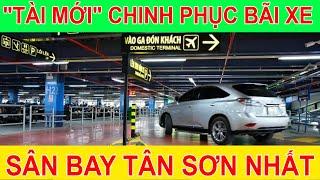 Bổ túc tay lái nâng cao - lên bãi xe sân bay Tân Sơn Nhất cùng anh học viên lái rất tốt.