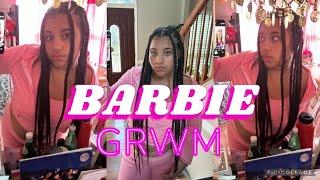 GRWM FOR THE BARBIE MOVIE | ALL PINK ICE SPICE INSPIRED OUTFIT