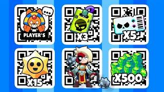 NEW  FREE GIFTS QR CODE 2025 | BRAWL STARS UPDATE