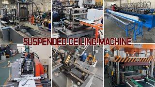 Professionel Suspended Ceiling Machine Manufacturer From China -- KINGREAL MACHINERY Factory