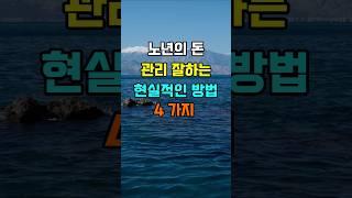 노년에 돈 관리 잘하는 현실적인 방법 4가지  #지혜 #명언  #좋은글 #건강 #shorts