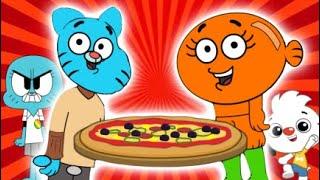 Gumball and Darwin order Pizza (GoAnimate short Film)