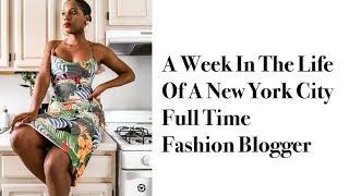 A WEEK IN THE LIFE OF AN NYC FASHION BLOGGER | MONROE STEELE