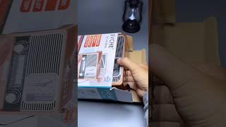 Multifunctional solar radio #unboxing #review #gadgets