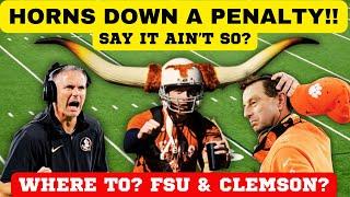 HORNS DOWN A PENALTY!!? TENNESSEE FOOTBALL, CLEMSON FOOTBALL, FLORIDA STATE ,TEXAS A&M FOOTBALL