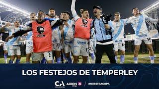 Los festejos del Temperley clasificado a Cuartos de Final