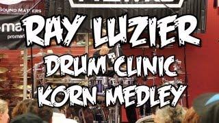 Ray Luzier Korn Medley - HD Audio & Video!