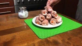 По бабушкиному рецепту Мясные рулетики
