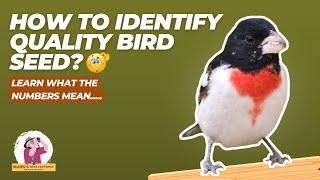 How to Identify Quality Bird Seed