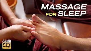 ASMR  Strong foot massage reduces fatigue and relaxes quickly