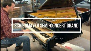 Piano Restoration (with commentary): German Semi Concert Grand