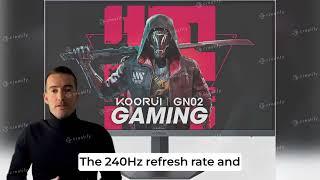 KOORUI 27" Gaming Monitor Review: 240Hz, 1ms, FHD, Adaptive Sync, 90% DCI-P3
