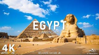 FLYING OVER EGYPT 4K UHD - Relaxing Music With Beautiful Nature Scenes - 4K Video UHD