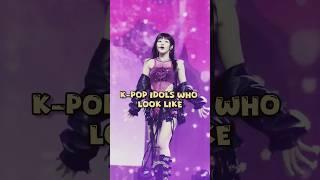 Kpop idols who look like #kpop #barbie #rose #karina #yeji #somi