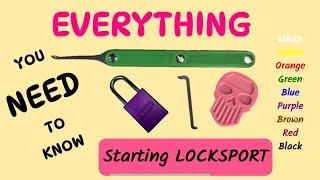 {181} EVERY SINGLE THING You Need To Know To Get Started In Locksport & Lock Picking + LPU Belts