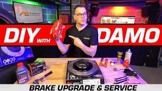 HOW TO SERVICE YOUR BRAKES & UPGRADE THEM! | SAVE MONEY AND DIY | BRAKE PADS & ROTORS TIPS & TRICKS