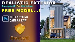 ENSCAPE TUTORIAL ( REALISTIC EXTERIOR )