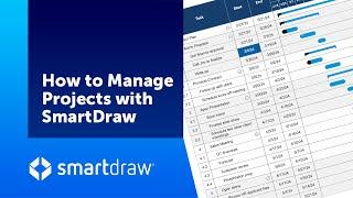 How to Manage Projects with SmartDraw