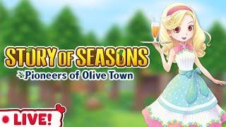 Playing Story of Seasons Pioneers of Olive Town! 