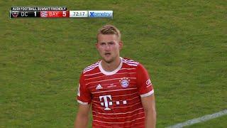 Matthijs de Ligt (BAYERN MUNICH DEBUT) vs DC United (21/07/2022)