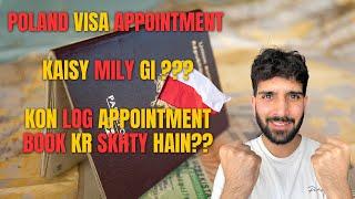 Poland Visa Appointment from India or Pakistan | Current appointment situation