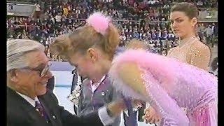 Nancy Kerrigan - Reaction on Oksana Baiul Winning Gold