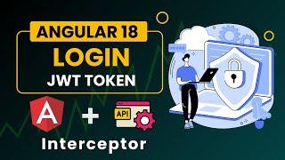 Angular Login with JWT token | Interceptor in angular18