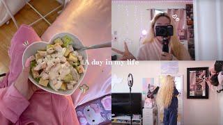 A day in my life/morning routine, productive vlog, work out
