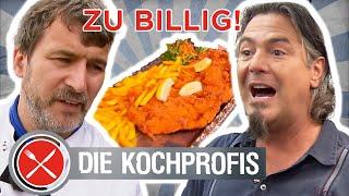 1KG Schnitzel für 18€?! | Die Kochprofis - Einsatz am Herd