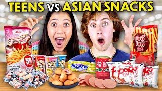 American Teens Try Asian Snacks For The First Time!