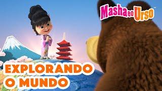 Masha e o Urso ‍️  Explorando o mundo  Coleção de desenhos animados