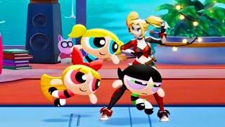 MultiVersus - Powerpuff Girls and Harley Quinn Unique Interactions HD