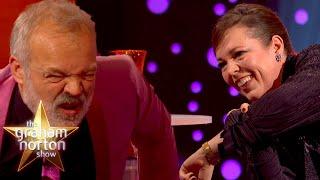 Dakota Johnson Gave Olivia Colman A Tiny Tattoo! | The Graham Norton Show