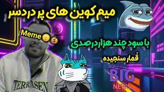 میم کوین های سود ده ولی وحشتناکیاد بگیر چطوری میم کوین بخری️