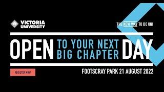 Get ready for VU Open Day 2022