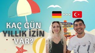 Almanya'da Yılda Kaç Gün İzin Kullanıyoruz?