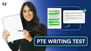 PTE Writing Sample Test: ALL WRITING TASKS