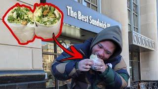 Trying the "MOST HYPED " sandwich in the CITY!