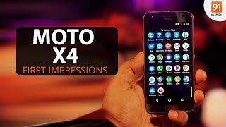 Moto X4: First Look | Hands on | Launch