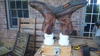 Build a Boot Dryer with PVC, PC Fans, and Scrap Wood