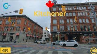 Kitchener Driving Tour on Queen Street 4K HDR | Virtual Driving Tour Queen St. in Kitchener.