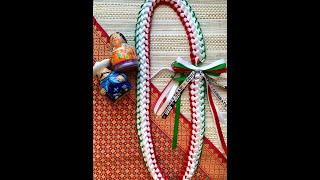 How to Make Double Braided Ribbon Lei