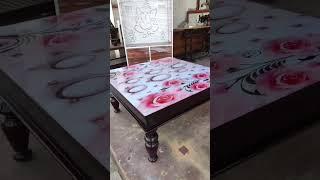 tea table _wooden table#viral #viralvideo