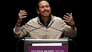 Pablo Iglesias, joker with the king, serious with Spanish Podemos voters